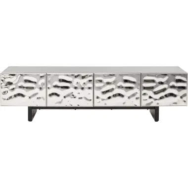 Kare Szafka TV CALDERA chrome 180 x 30 x 40cm / 70129