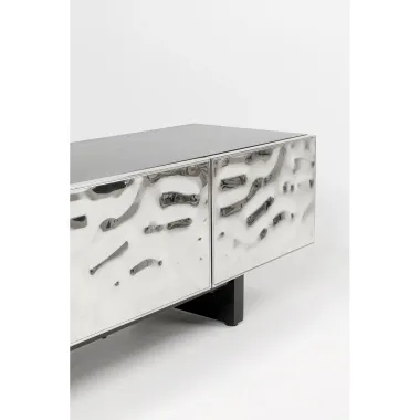 Kare Szafka TV CALDERA chrome 180 x 30 x 40cm / 70129