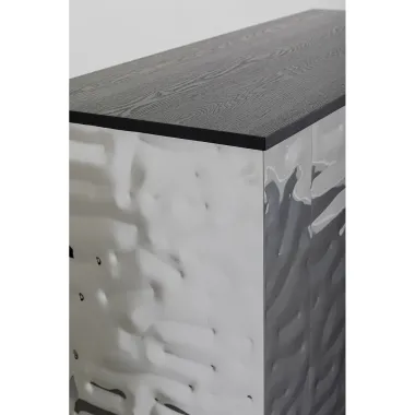 Kare Barek CALDERA chrome 120 x 105 x 48cm / 87846