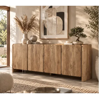 Wohnling Komoda MAMMUT ACACIA NATURA 185 x 75 x 45cm / WL7.910