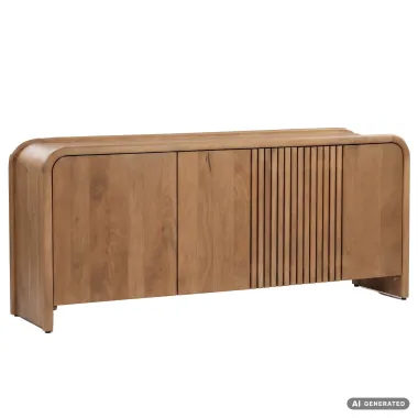Wohnling Komoda LUNARA naturalne mango 160 x 70 x 45cm / WL7.920