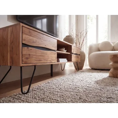 Wohnling Szafka TV MAMMUT Akazie 160 x 50 x 45cm / WL7.784