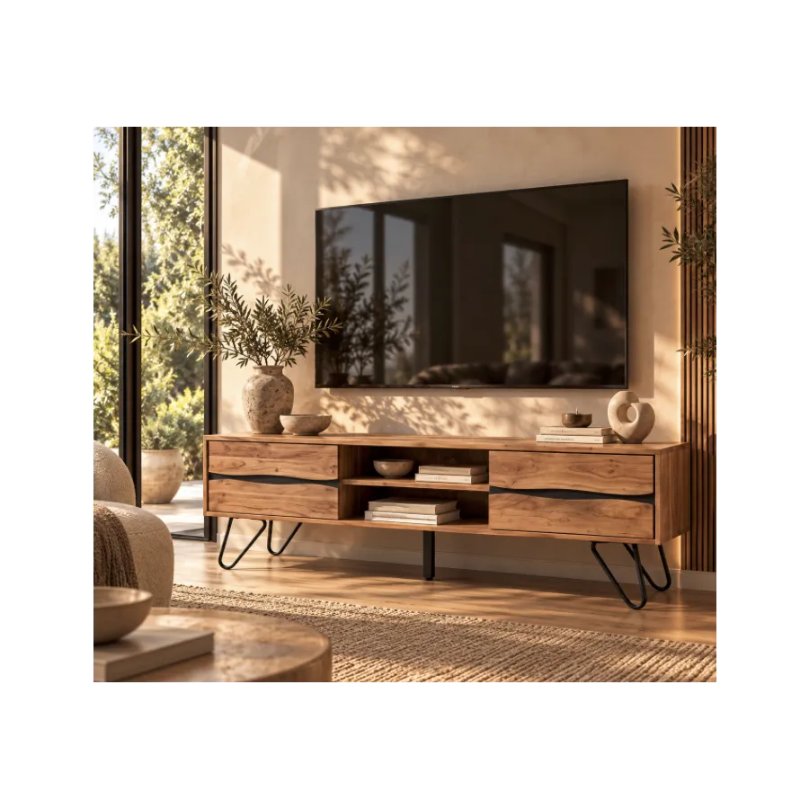 Wohnling Szafka TV MAMMUT Akazie 160 x 50 x 45cm / WL7.784
