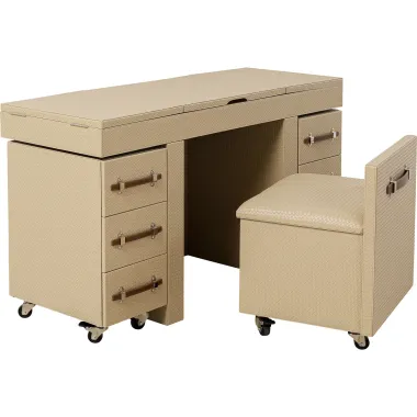 Kare Toaletka MAKE UP COMBINATION VENEZIA krem 138 x 80 x 50cm / 87204