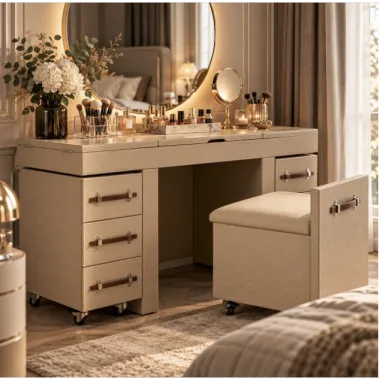 Kare Toaletka MAKE UP COMBINATION VENEZIA krem 138 x 80 x 50cm / 87204