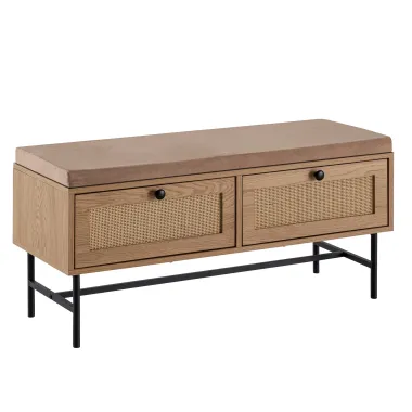 Wohnling Ławka WIENER z plecionką wiedeńską 100 x 48 x 38cm / WL6.890