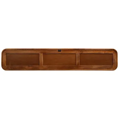 Invicta Szafka TV wisząca MONZA ryflowane fronty brązowe mango 160 x 29 x 33cm / 48837