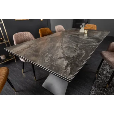 Invicta Stół do jadalni EUPHORIA ceramika optyka marmuru 180-220-260cm / 40644