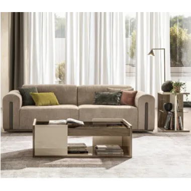 FUTURA Włoska Sofa tapicerowana 3 osobowa kat. S 240 x 75 x 95cm / FutSofS240