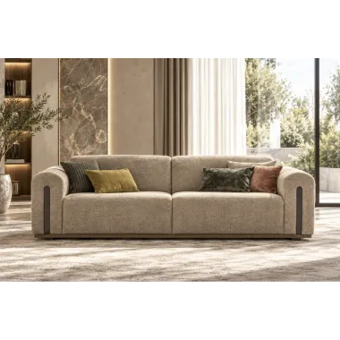 FUTURA Włoska Sofa tapicerowana 3 osobowa kat. S 240 x 75 x 95cm / FutSofS240