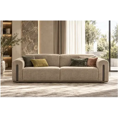 FUTURA Włoska Sofa tapicerowana 3 osobowa kat. E 240 x 75 x 95cm / FutSofE240