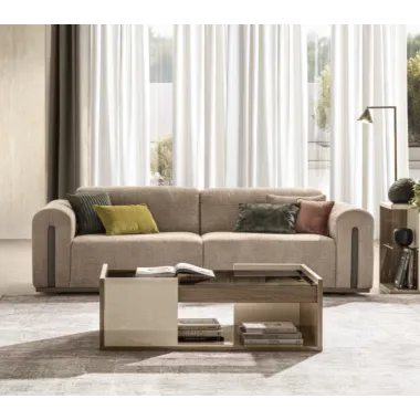 FUTURA Włoska Sofa tapicerowana 2 osobowa kat. S 200 x 75 x 95cm / FutSofS200