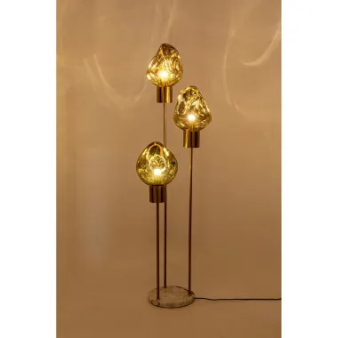 Kare Lampa stojąca SUPERNOVA AMBER gold / 57296
