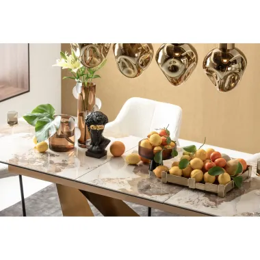 Kare Lampa wisząca SUPERNOVA AMBER gold / 56424