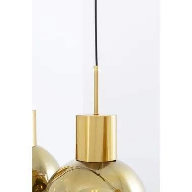 Kare Lampa wisząca SUPERNOVA AMBER gold / 56424
