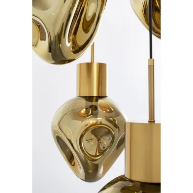 Kare Lampa wisząca SUPERNOVA AMBER gold / 56424