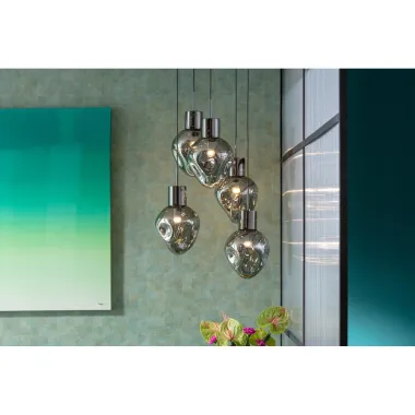 Kare Lampa wisząca SUPERNOVA SMOKY CINQUE / 56423