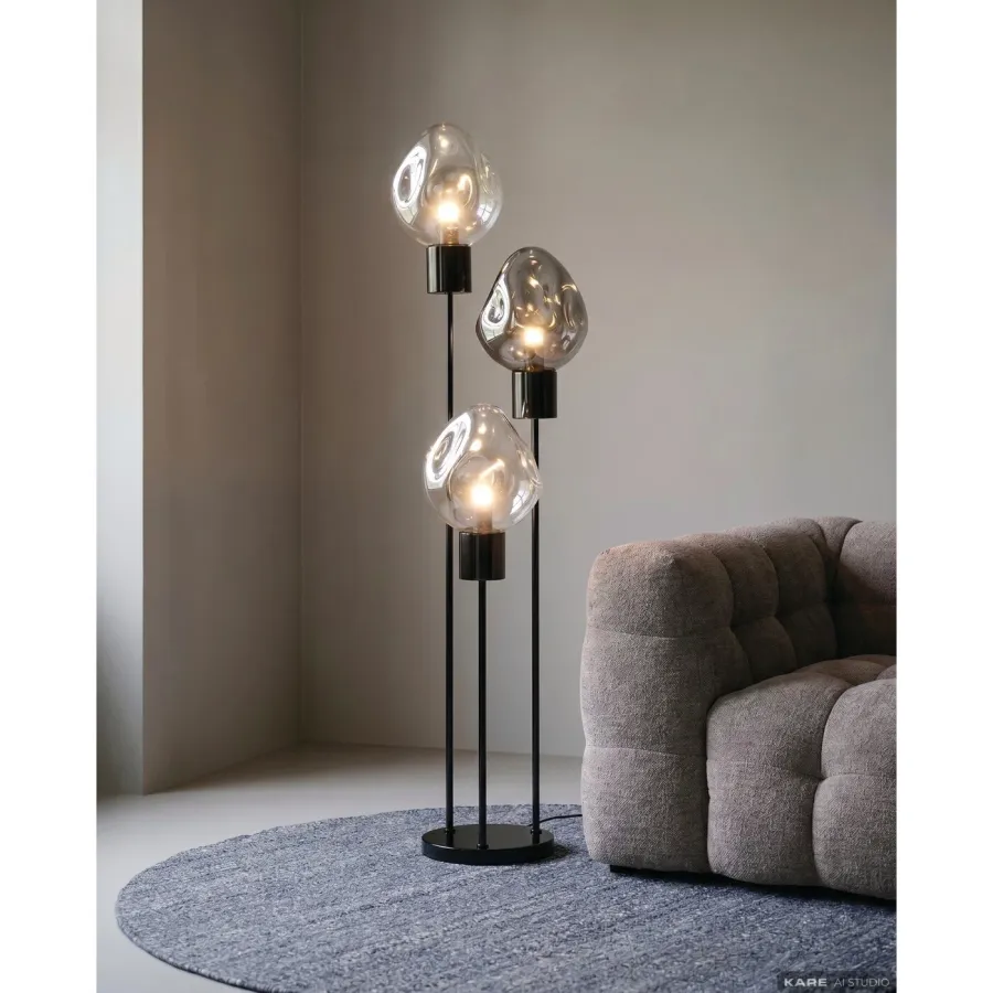 Kare Lampa stojąca SUPERNOVA SMOKY / 57295