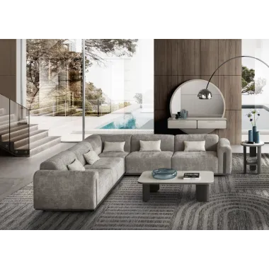 FUTURA Włoska Sofa narożna kompozycja 1 kat. E 310 x 75 x 310cm / FutSofNE310/310