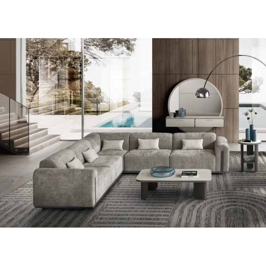 FUTURA Włoska Sofa narożna kompozycja 1 kat. E 310 x 75 x 310cm / FutSofNE310/310