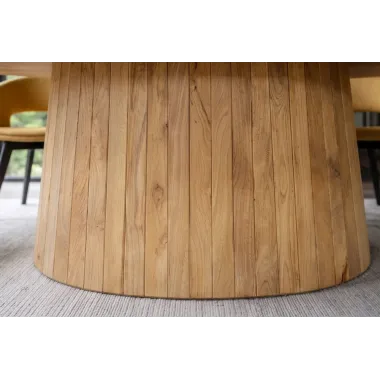 Invicta Stół do jadalni ART DECO oval mango 220 x 77 x 110cm / 47608