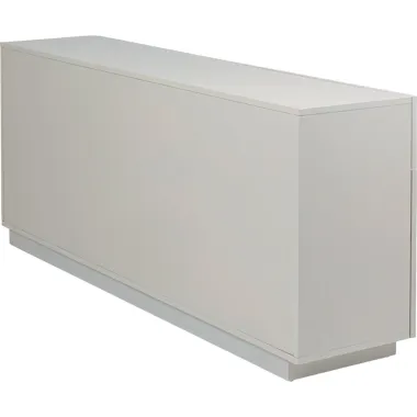 Kare Komoda CREPA biała ze złotymi zdobieniami MDF 180 x 75 x 40cm / 71900
