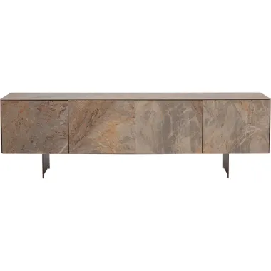 Kare Szafka TV FERNANDO ceramiczne fronty 4 drzwiowa 180 x 55 x 42cm / 71891