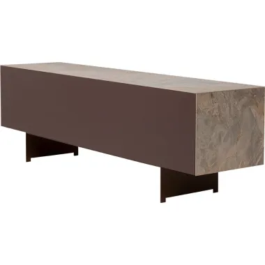 Kare Szafka TV FERNANDO ceramiczne fronty 4 drzwiowa 180 x 55 x 42cm / 71891