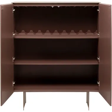 Kare Komoda Barek FERNANDO ceramiczne fronty 4 drzwiowa 115 x 142 x 42cm / 71892