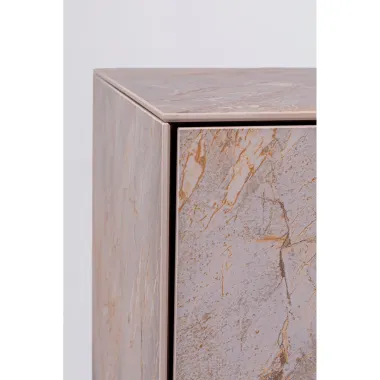 Kare Komoda Barek FERNANDO ceramiczne fronty 4 drzwiowa 115 x 142 x 42cm / 71892