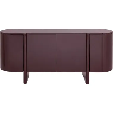 Kare Komoda BLACK CHERRY płyta MDF 180 x 80 x 47cm / 71907