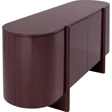Kare Komoda BLACK CHERRY płyta MDF 180 x 80 x 47cm / 71907