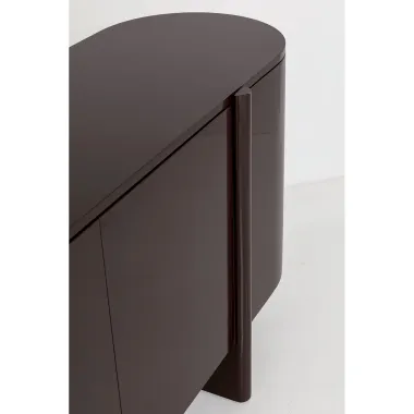 Kare Komoda BLACK CHERRY płyta MDF 180 x 80 x 47cm / 71907