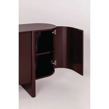 Kare Komoda BLACK CHERRY płyta MDF 180 x 80 x 47cm / 71907