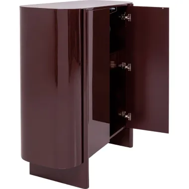 Kare Komoda BLACK CHERRY płyta MDF 180 x 80 x 47cm / 71907