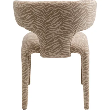 Kare Krzesło tapicerowane TOBI Tiger beige 58 x 77 x 57cm / 72040