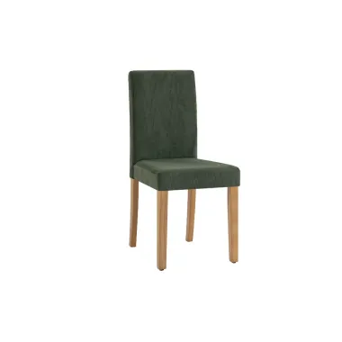 Invicta GENUA Krzesło zielony sztruks 40cm / 49514