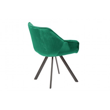Krzesło DUTCH COMFORT szmaragdowo zielony aksamit / 39475