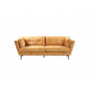 Sofa Wonder 220 cm antyczny aksamitny brąz / 40081
