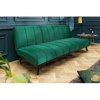PETIT BEAUTE sofa rozkładana 180 cm szmaragdowa zieleń / 40027