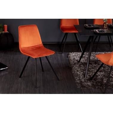 Krzesło Amsterdam pomarańczowe / 39919