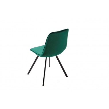 Krzesło Amsterdam szmaragdowo zielone / 39918