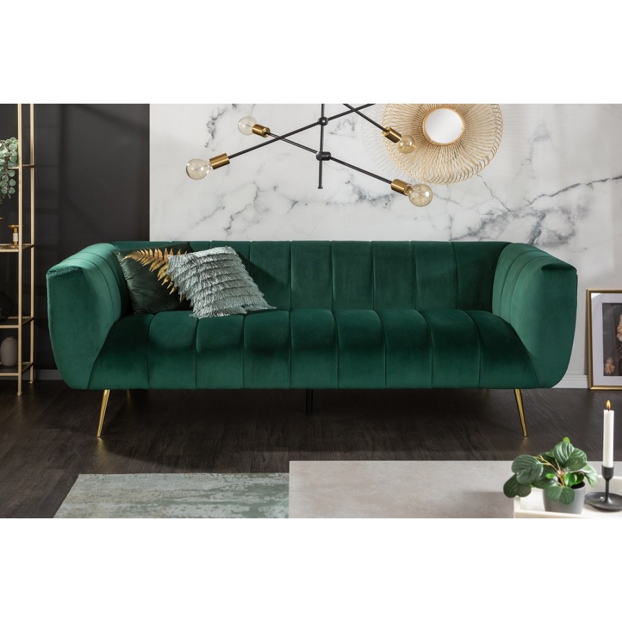 Sofa Noblesse 225cm szmaragdowozielona / 40404