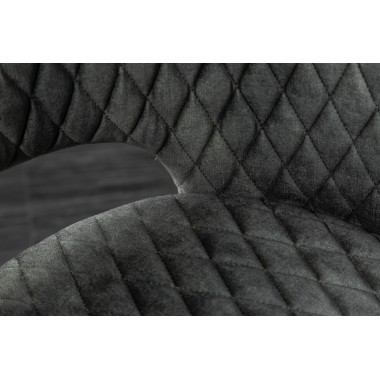 Krzesło Paris Velvet szaro-zielone / 40574
