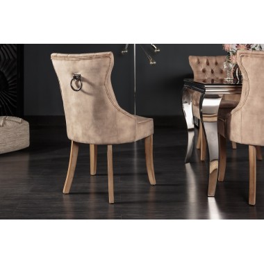 Krzesło CASTLE coffee z uchwytem / 40468