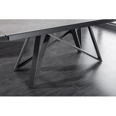 Stół rozkładany do jadalni ATLAS 180-220-260 cm beton o optyce ceramicznej / 40840