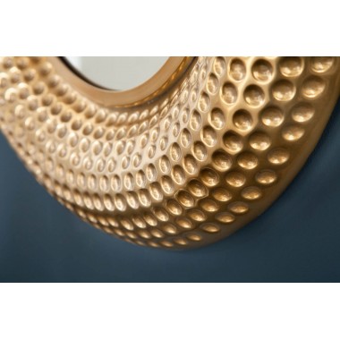 Lustro Orient okrągłe 60cm złote / 40396