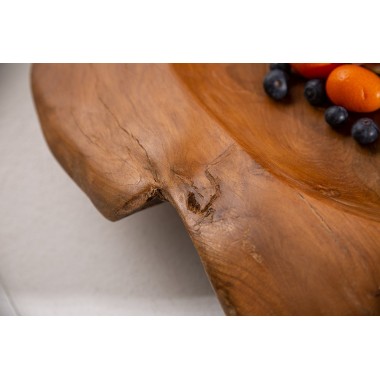 Misa z drewna korzeniowego NATURE ROOT naturalny teak 50 cm / 11626