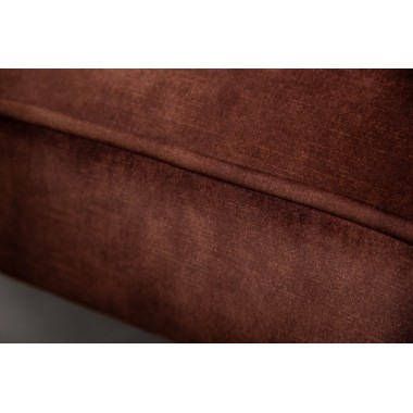 Krzesło Caslte brązowy aksamit Modern Barock / 41306