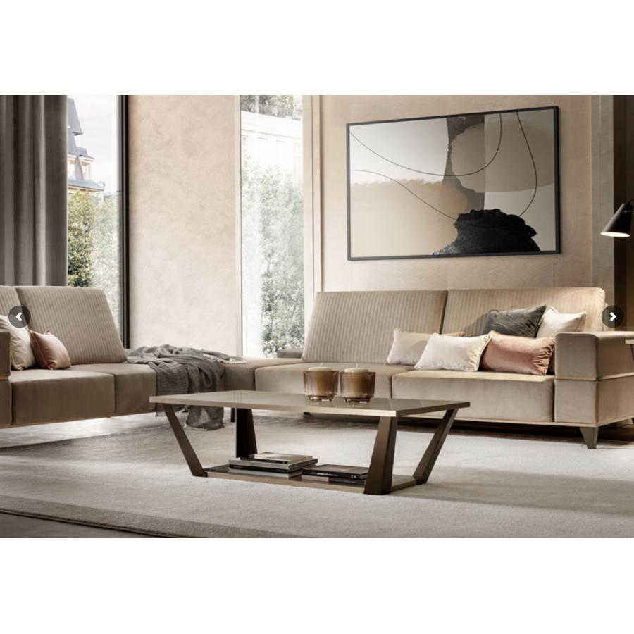 Sofa narożna kolekcji ambra to prostota i kształtów i balans kolorów w nowoczesnych wnętrzach.